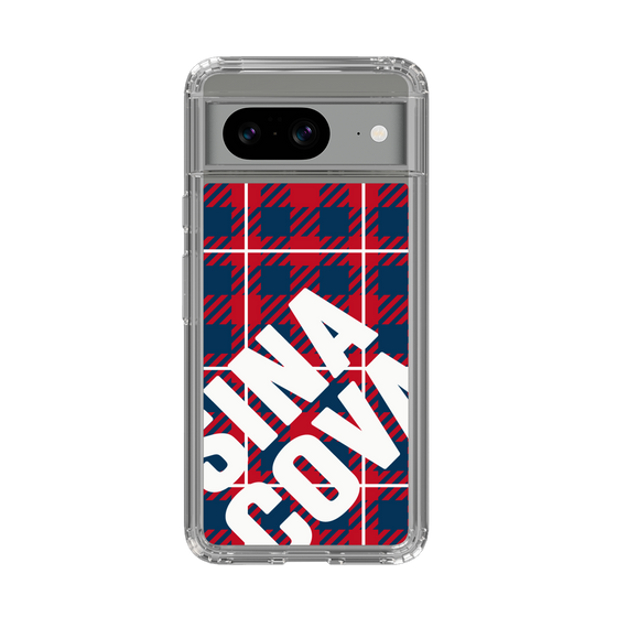 Slim Protection Case［ SINA COVA - Check - Red ］