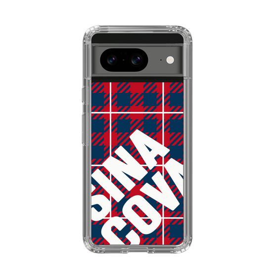 Slim Protection Case［ SINA COVA - Check - Red ］