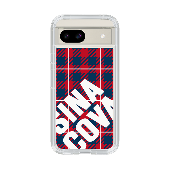 Slim Protection Case［ SINA COVA - Check - Red ］