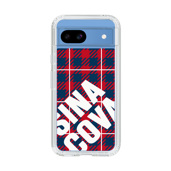 Slim Protection Case［ SINA COVA - Check - Red ］