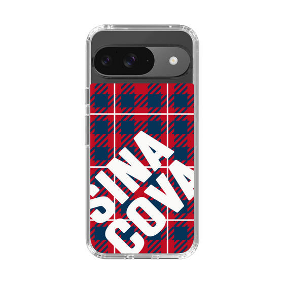 Slim Protection Case［ SINA COVA - Check - Red ］