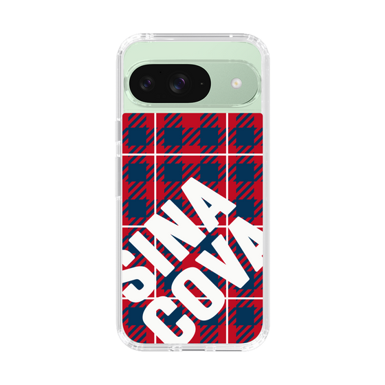 Slim Protection Case［ SINA COVA - Check - Red ］