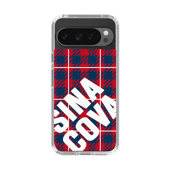 Slim Protection Case［ SINA COVA - Check - Red ］