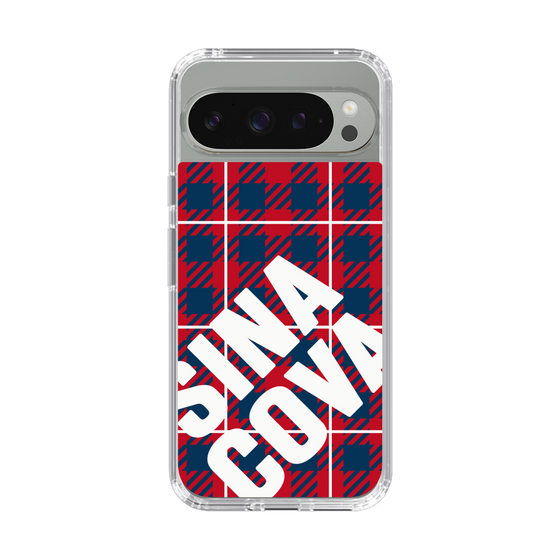 Slim Protection Case［ SINA COVA - Check - Red ］