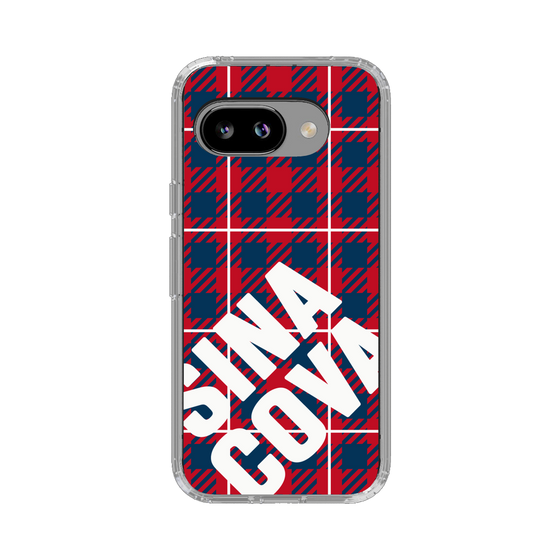Slim Protection Case［ SINA COVA - Check - Red ］