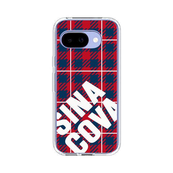 Slim Protection Case［ SINA COVA - Check - Red ］