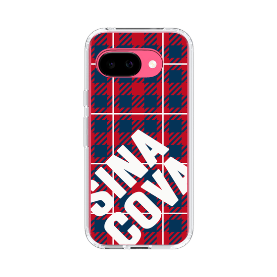 Slim Protection Case［ SINA COVA - Check - Red ］