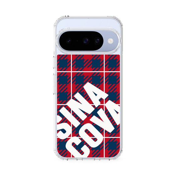 Slim Protection Case［ SINA COVA - Check - Red ］