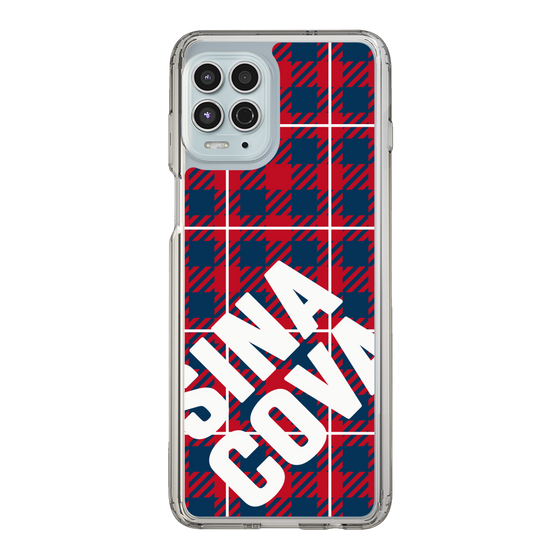 Slim Protection Case［ SINA COVA - Check - Red ］