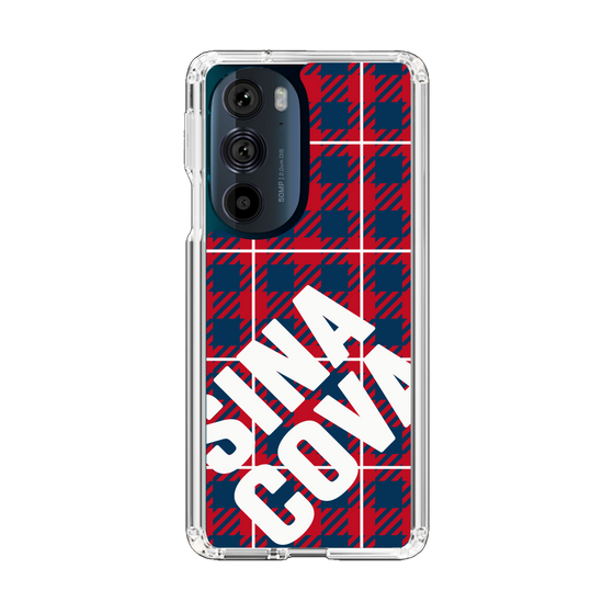 Slim Protection Case［ SINA COVA - Check - Red ］