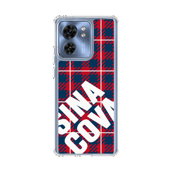 Slim Protection Case［ SINA COVA - Check - Red ］