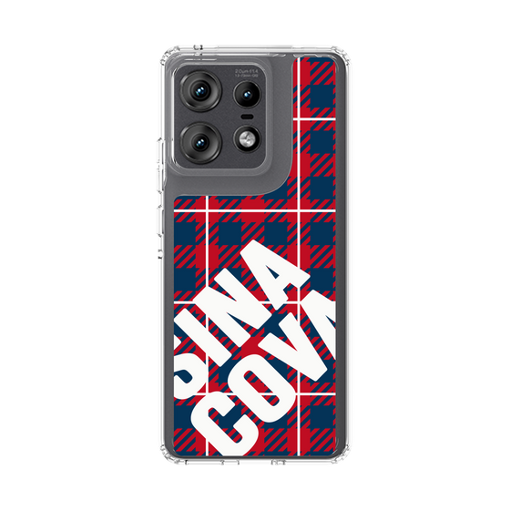 Slim Protection Case［ SINA COVA - Check - Red ］
