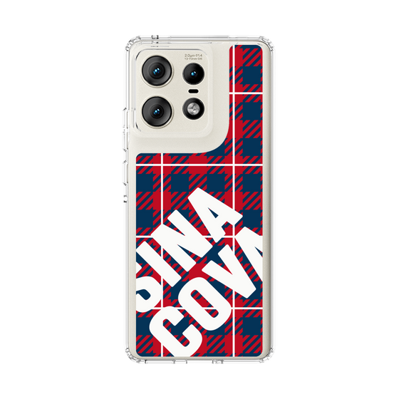 Slim Protection Case［ SINA COVA - Check - Red ］