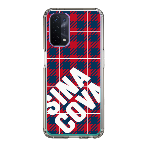 Slim Protection Case［ SINA COVA - Check - Red ］