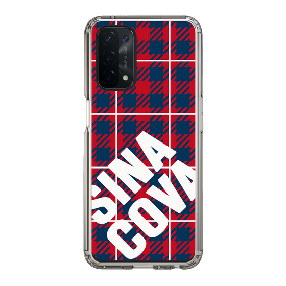 Slim Protection Case［ SINA COVA - Check - Red ］