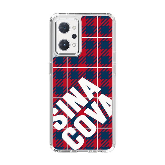 Slim Protection Case［ SINA COVA - Check - Red ］