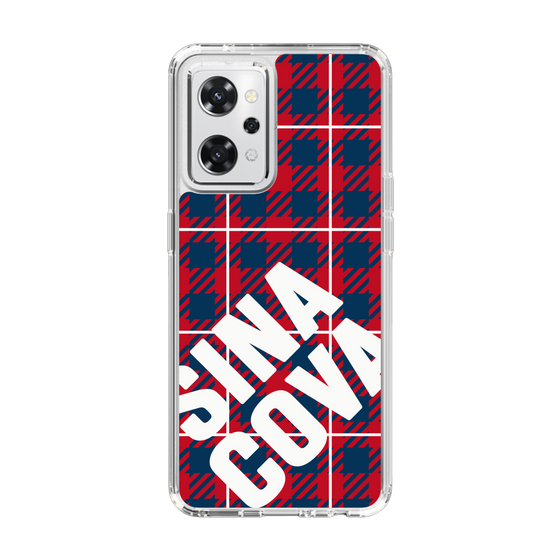 Slim Protection Case［ SINA COVA - Check - Red ］
