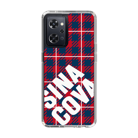 Slim Protection Case［ SINA COVA - Check - Red ］