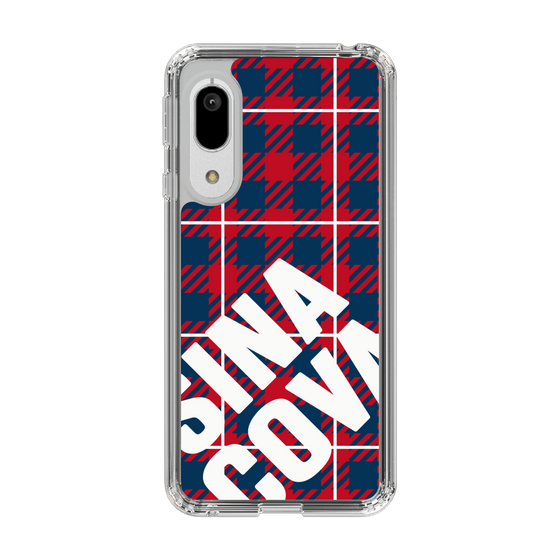 Slim Protection Case［ SINA COVA - Check - Red ］