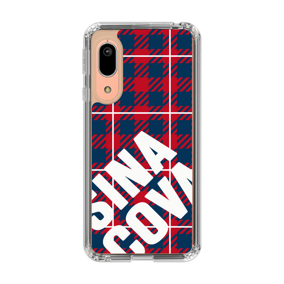 Slim Protection Case［ SINA COVA - Check - Red ］