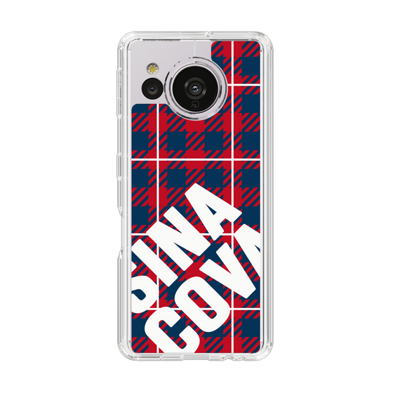 Slim Protection Case［ SINA COVA - Check - Red ］