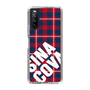 Slim Protection Case［ SINA COVA - Check - Red ］