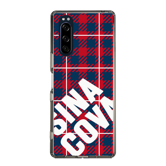 Slim Protection Case［ SINA COVA - Check - Red ］