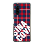 Slim Protection Case［ SINA COVA - Check - Red ］