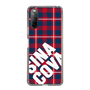 Slim Protection Case［ SINA COVA - Check - Red ］