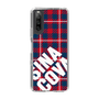 Slim Protection Case［ SINA COVA - Check - Red ］