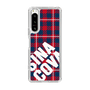 Slim Protection Case［ SINA COVA - Check - Red ］
