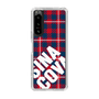 Slim Protection Case［ SINA COVA - Check - Red ］