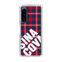 Slim Protection Case［ SINA COVA - Check - Red ］