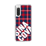 Slim Protection Case［ SINA COVA - Check - Red ］