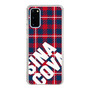 Slim Protection Case［ SINA COVA - Check - Red ］