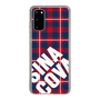 Slim Protection Case［ SINA COVA - Check - Red ］
