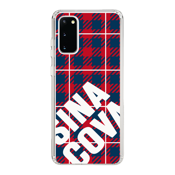 Slim Protection Case［ SINA COVA - Check - Red ］