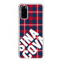 Slim Protection Case［ SINA COVA - Check - Red ］