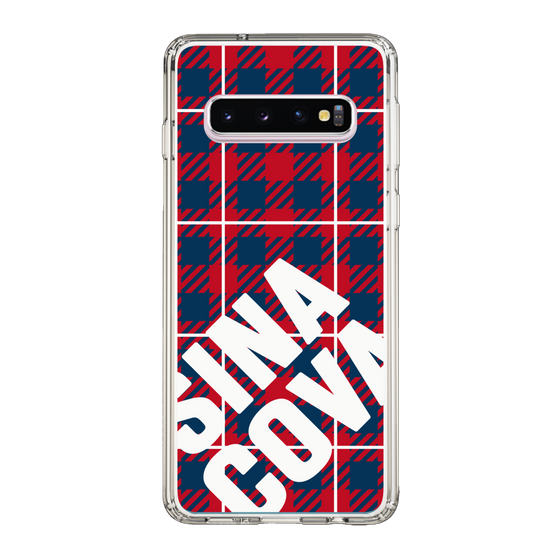 Slim Protection Case［ SINA COVA - Check - Red ］