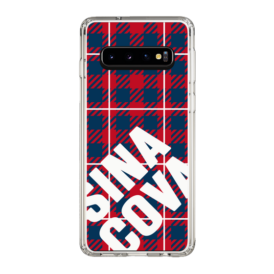 Slim Protection Case［ SINA COVA - Check - Red ］