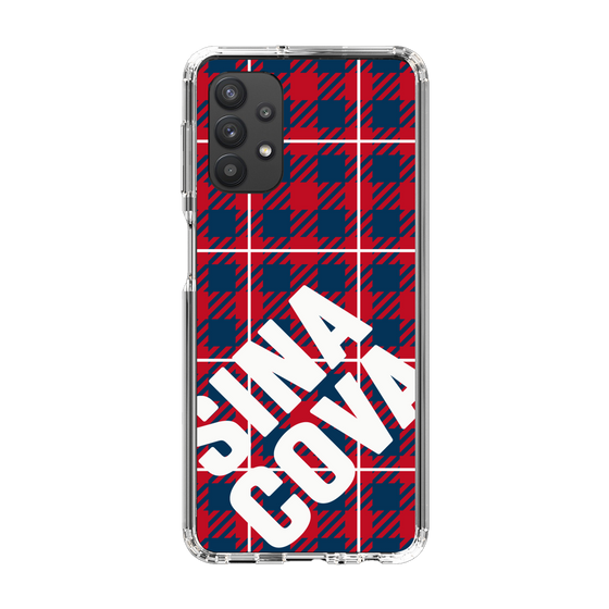 Slim Protection Case［ SINA COVA - Check - Red ］