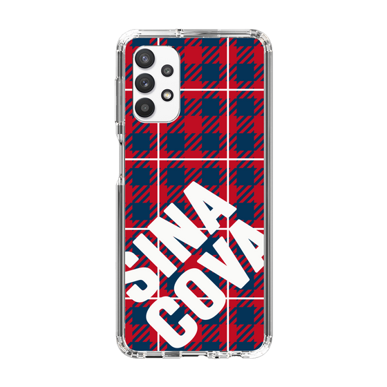 Slim Protection Case［ SINA COVA - Check - Red ］