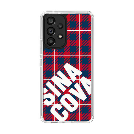 Slim Protection Case［ SINA COVA - Check - Red ］