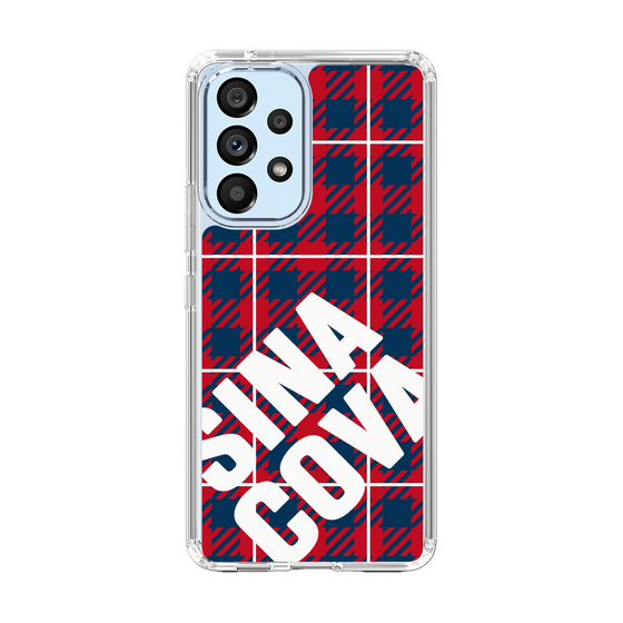 Slim Protection Case［ SINA COVA - Check - Red ］