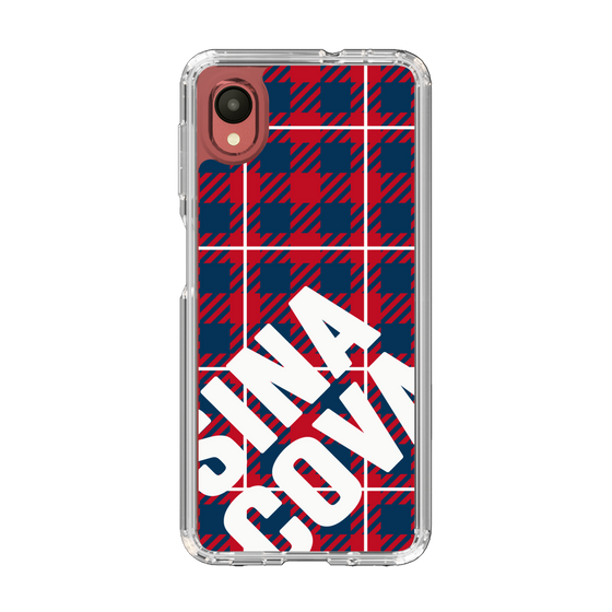 Slim Protection Case［ SINA COVA - Check - Red ］