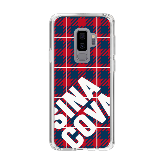 Slim Protection Case［ SINA COVA - Check - Red ］