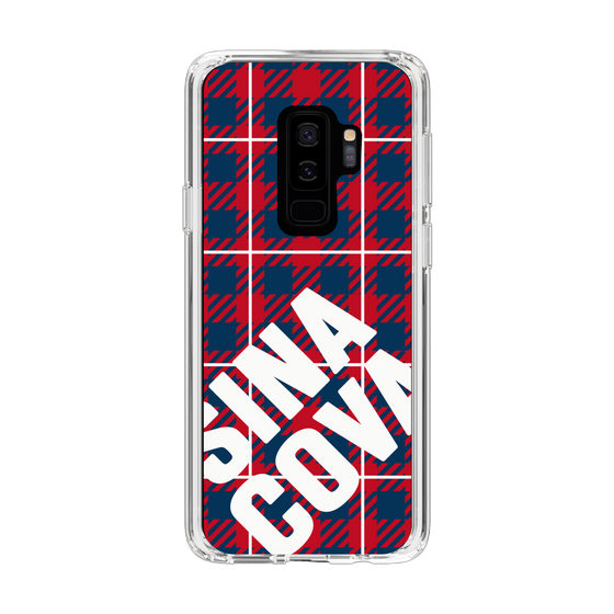 Slim Protection Case［ SINA COVA - Check - Red ］