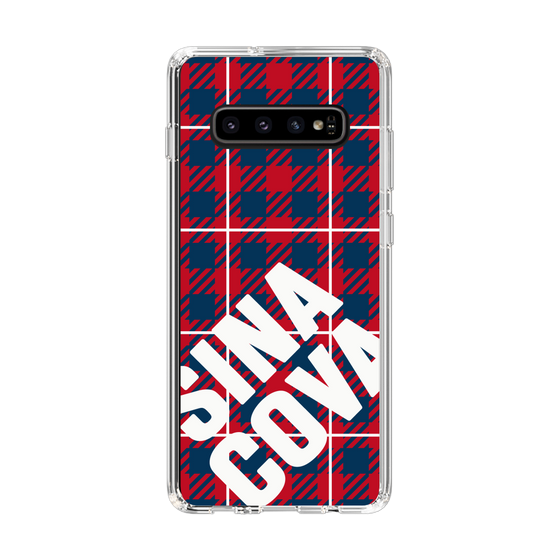 Slim Protection Case［ SINA COVA - Check - Red ］