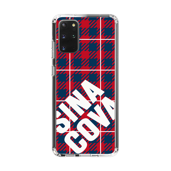 Slim Protection Case［ SINA COVA - Check - Red ］