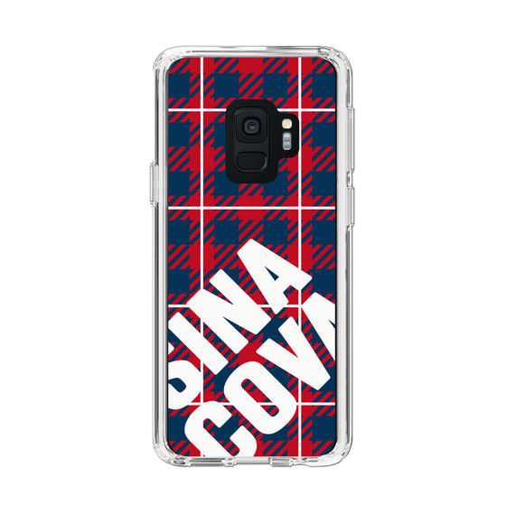 Slim Protection Case［ SINA COVA - Check - Red ］